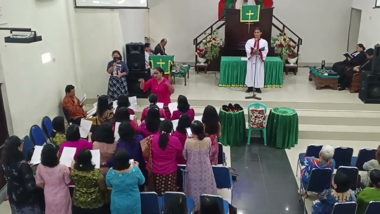 Koor Ina Gloria HKBP Kompas Indah, Jahowa do Partanobatoanku, Minggu 15/02/2026