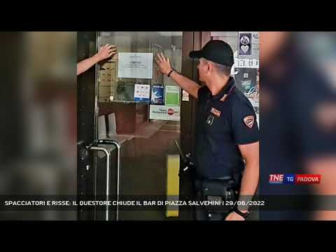 SPACCIATORI E RISSE: IL QUESTORE CHIUDE IL BAR DI PIAZZA SALVEMINI | 29/06/2022