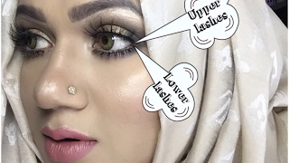 Smokey Eyes | How to wear false eyelashes tutorial screenshot 5