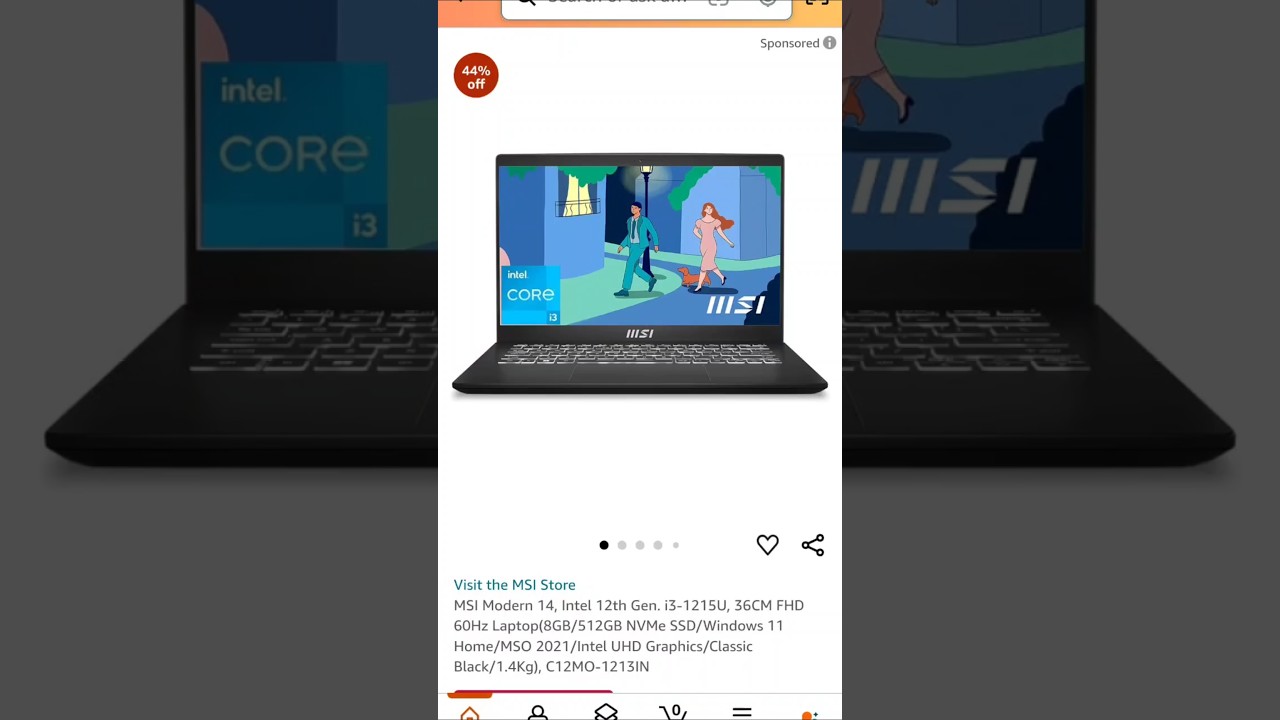MSI i3 12th Gen @₹23,490! 🚀 