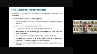 CGCT ECO545: A PRACTICAL GUIDE TO USING ECONOMETRICS:PROBLEMS IN MULTIPLE REGRESSION MODEL