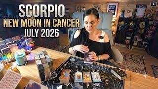 Scorpio ♏ Solitude Served A Purpose 🌕 New Moon In Cancer July 2026