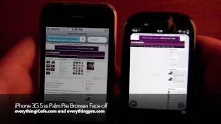 iPhone 3G S vs Palm Pre Browser Face Off
