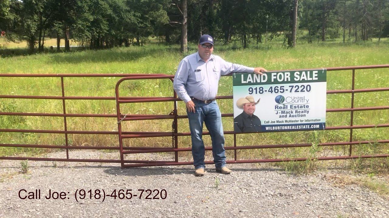 SOLD! Land For Sale Wilburton, OK YouTube