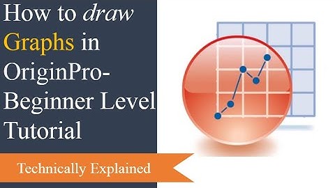 ORIGINPRO |How to draw graphs in OriginPro |Basics of ORIGINPRO| OriginPro Tutorial| In Urdu/Hindi