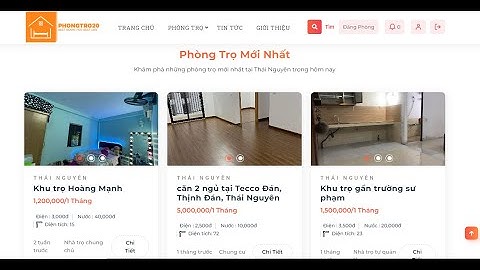 Source Code Website Quản Lý Phòng Trọ Sử Dụng Laravel Framework 10