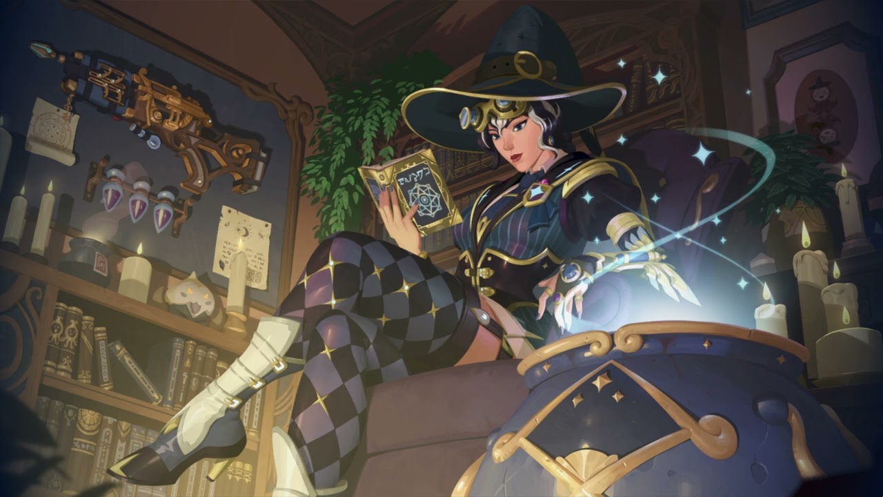 Overwatch 2: Spellbinder Widow Mythic Skin Menu Theme Song - Season 13