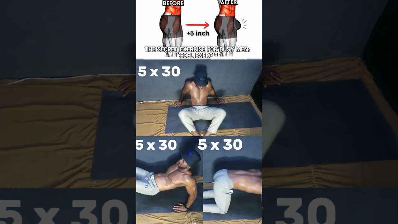 Boost stamina & control naturally! 💪🔥 Start these Kegel exercises today and feel the change 🚀