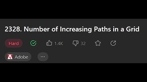 [Leetcode Daily Jun 18] 2328. Number of Increasing Paths in a Grid (Python 中文詳解)