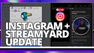 StreamYard to Instagram Updated Workflow
