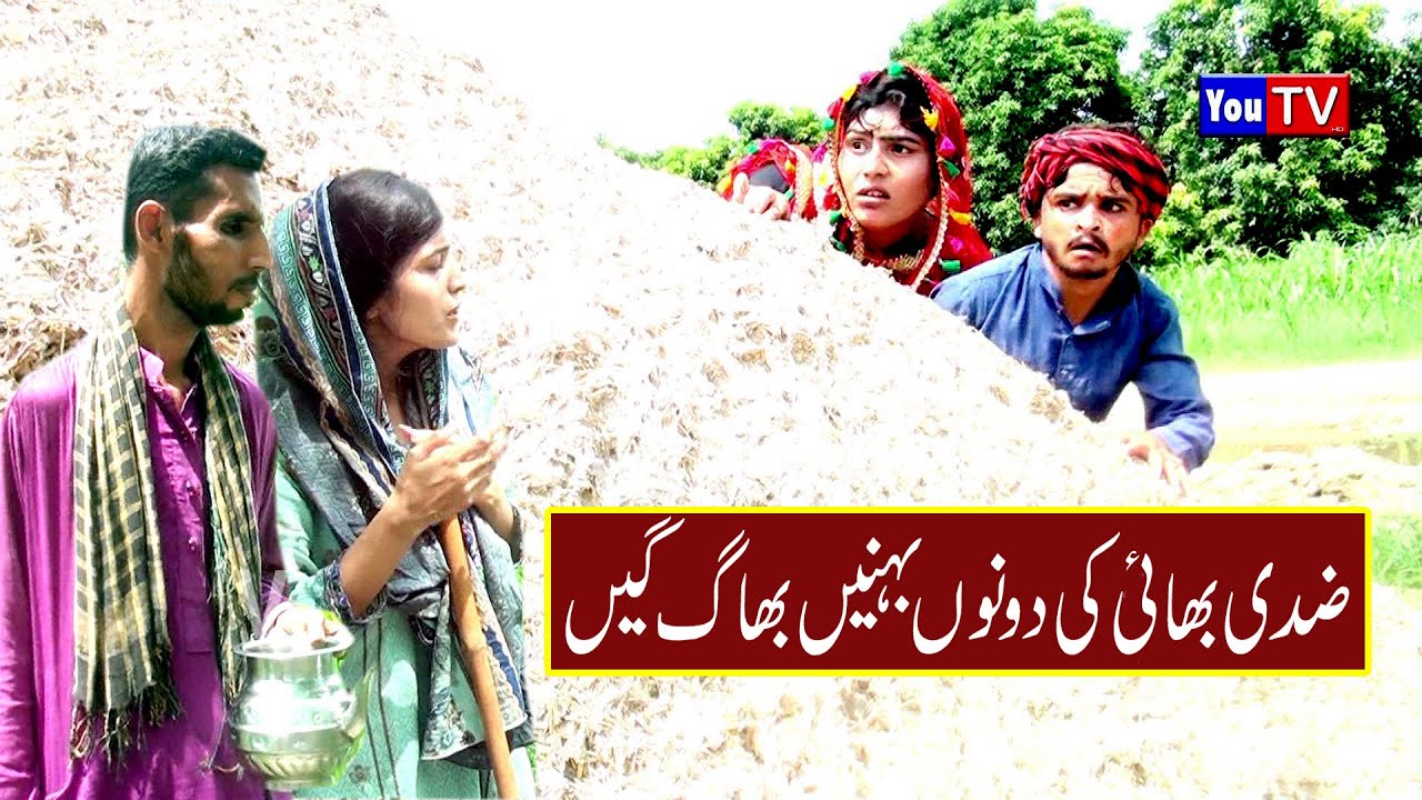 Wada Number Daar Noori Zidi Bhai Ki Behn Bhag Gai khushia New Funny Punjabi Comedy Video | You Tv