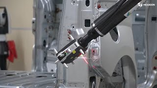 Laser tracker automated inspection for automotive at Tofas