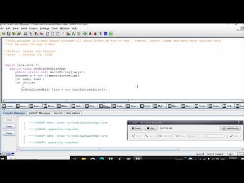 Menu based program in Nodes java