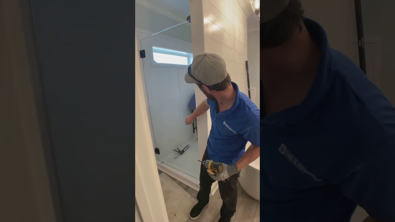 Frameless Shower Door Installation