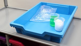 #WhatsInMyTray - Science Project - Exploding & Growing Ziplock Bags with Dry Ice Science Experiment