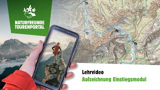 Onlineschulung Naturfreunde Tourenportal - Einstiegsmodul screenshot 1