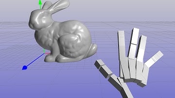 Mesh viewer, Leap Motion interaction