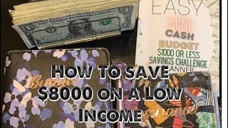 (Pt.1) HOW I PLAN ON SAVING $8000 ON A LOW INCOME IN 2023 | Savings Challenge | Sinking Funds |