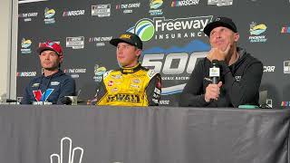 NASCAR press conference: Hamlin, Larson, Bell (full)