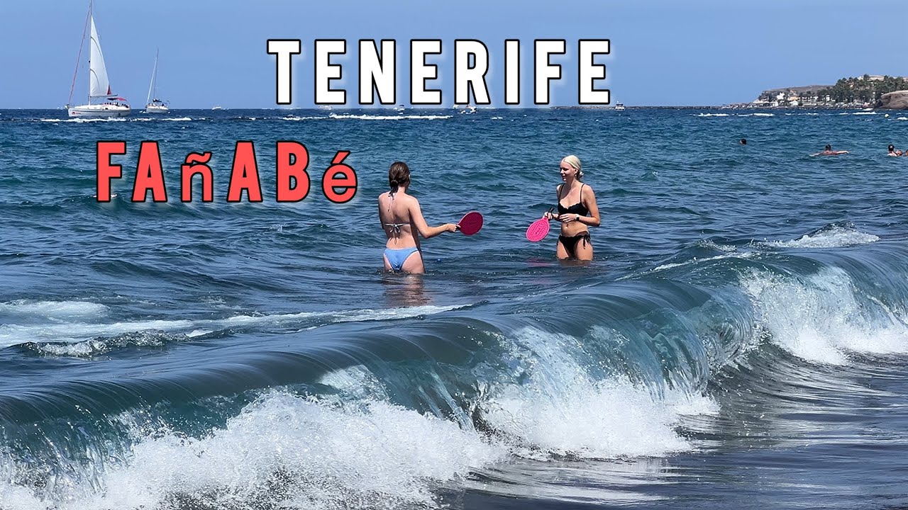 🌍 Tenerife. Paseando por Playa Fañabé. Vida en Canarias