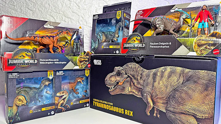 NEW Rebirth T-Rex & Hammond Collection Dinosaurs! Dryosaurus, Mussaurus, Ornitholestes, and more.