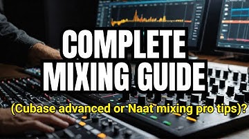 Cubase 5 Tutorial 8 | Complete Audio Mixing Workflow | Urdu/Hindi | Technical Ar Niazi