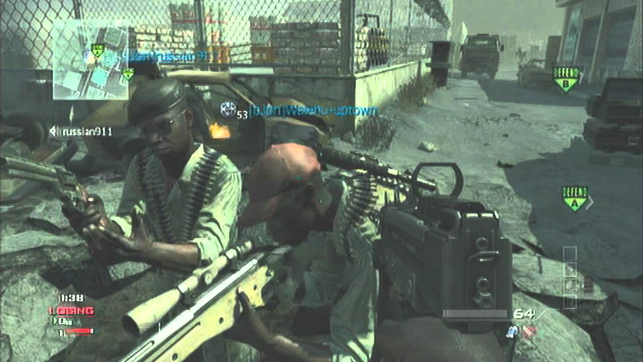 FILIPINOFINGERZ and russian911 (MW3 FUNNY Gameplay/Commentary)