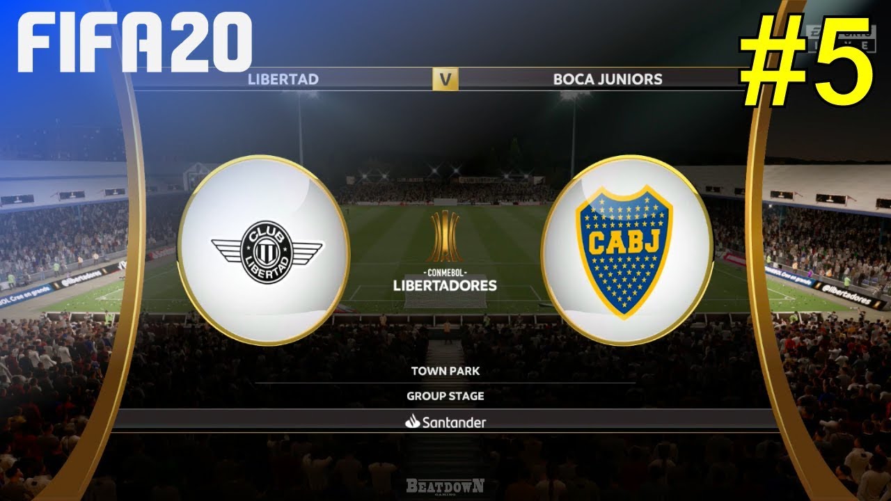 Fifa 20 Copa Libertadores W Boca Juniors 5 Vs Club Libertad Youtube