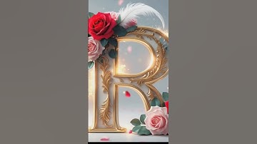 R 💓 Love Whatapp Status R 🥰 name letter WhatsApp status video #love #shorts #shorts feed