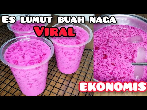 Resep Es Buah Naga Tanpa Susu
