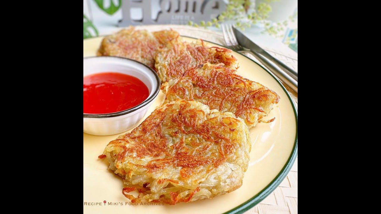 Easy Potato Pancake aka Rosti Recipe 香煎瑞士马铃薯饼