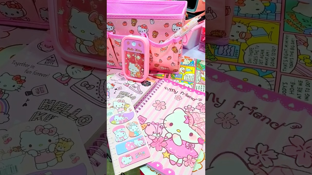 Hello Kitty Stationery Haul 💗 