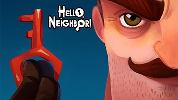 HELLO NEIGHBOR RED KEY SECRET | What