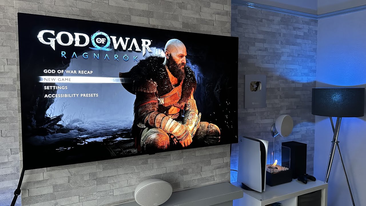 LG CS OLED  tested with God of War on PS5, NEW budget OLED is a STUNNER! 