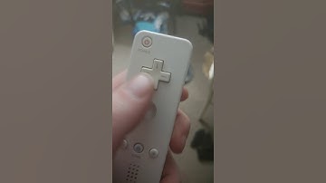 I press the down directional button on a wii controller