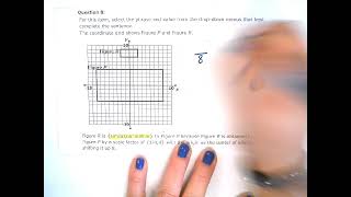 Question #8- CBA #3- Dilations, Scale Factor and Angles