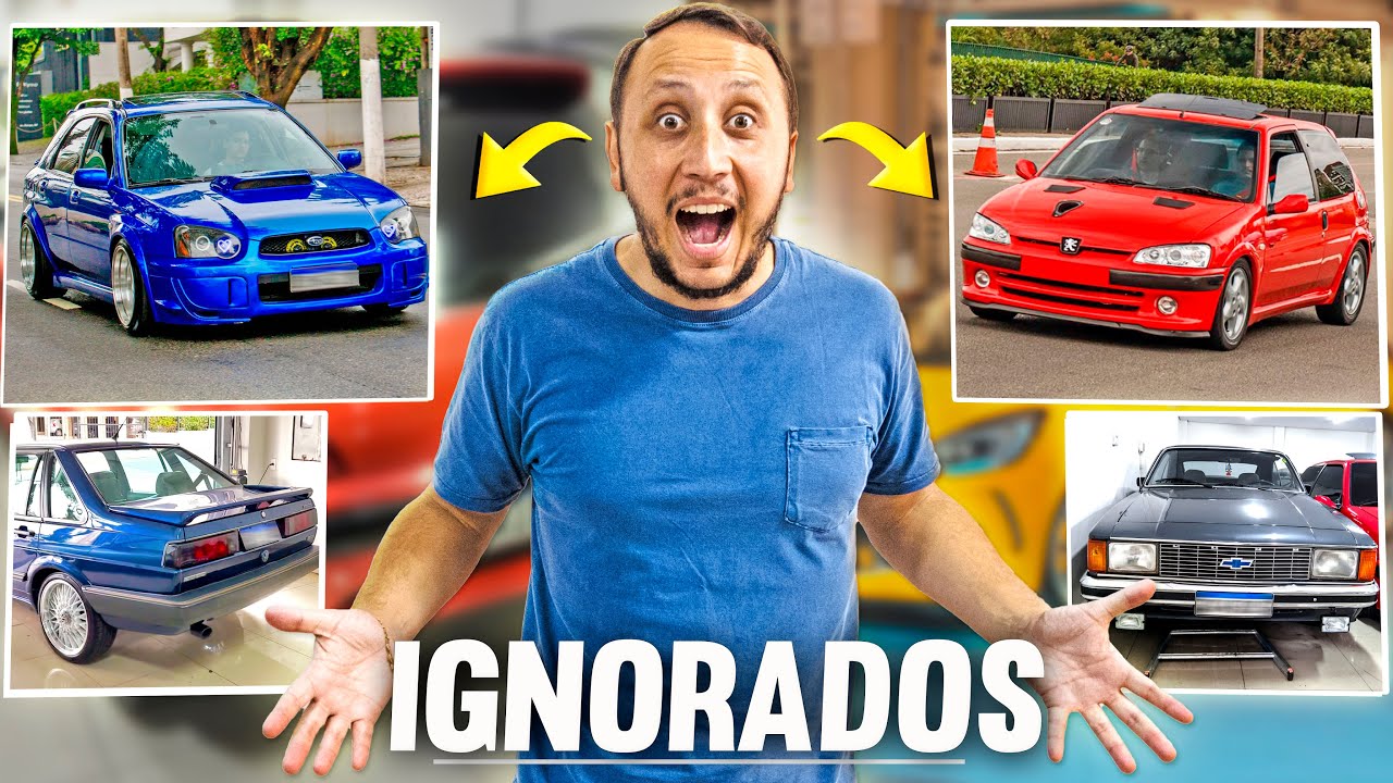 SÓ BOMBA?😱 OS CARROS MAIS INJUSTIÇADOS que EU COMPRARIA SEM PENSAR 🙏