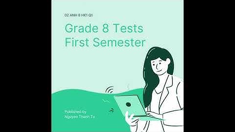BỘ ĐỀ THI KIỂM TRA TIẾNG ANH LỚP 8 HỌC KỲ I+II THEO CHƯƠNG TRÌNH MỚI CÓ FILE NGHE, CÓ ĐÁP ÁN