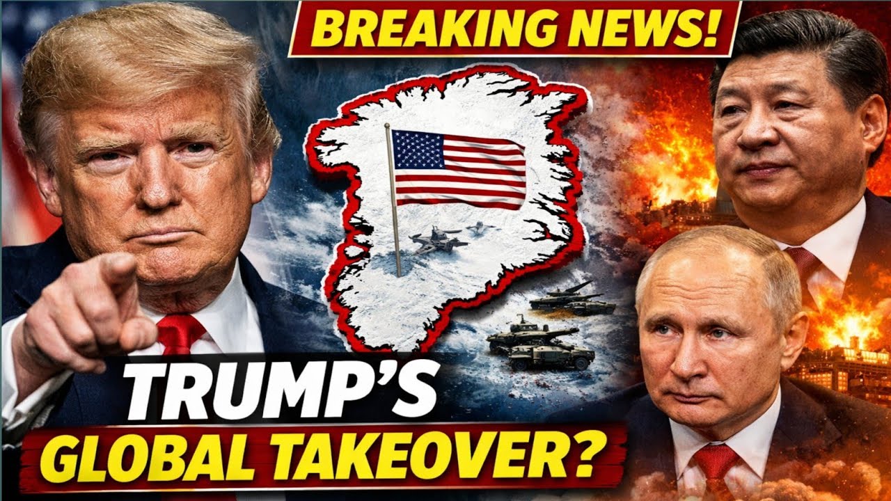 Trump Shakes World Order | Greenland Crisis, NATO Tensions & Global Power Shift | Breaking News
