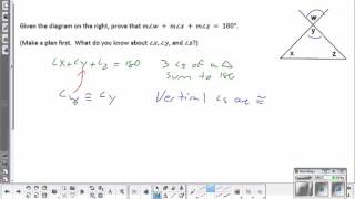 2-4 Unknown Angle Proofs