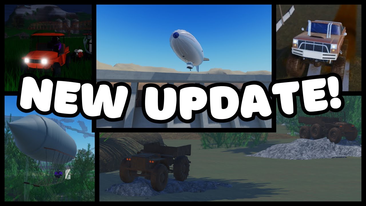 New blimp update in Off-Roading Epic!