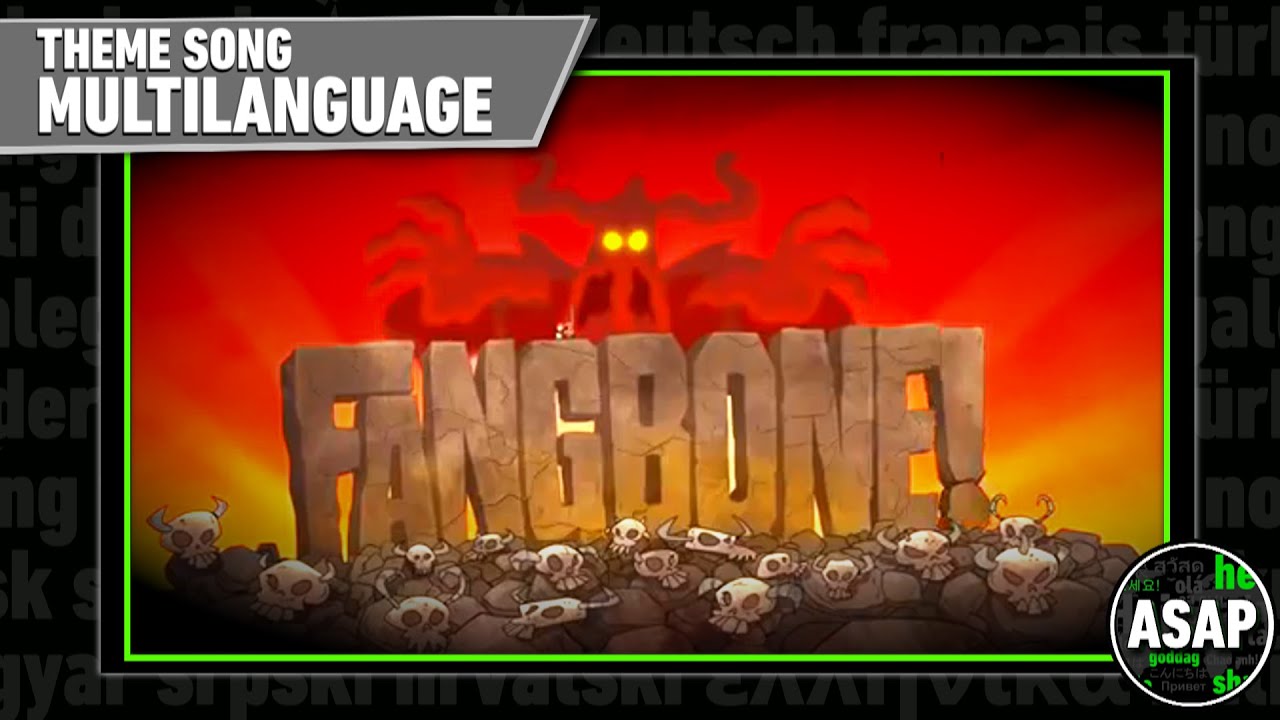 Fangbone! Theme Song | Multilanguage (Requested)