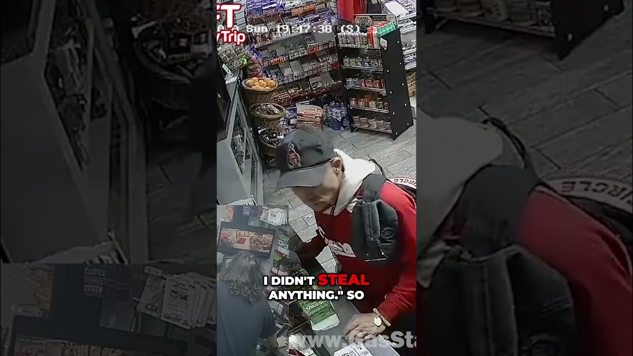 Caught on Camera: Cheez-It Thief Gets Busted! #shorts