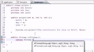 Java Programming Tutorial   42   toString