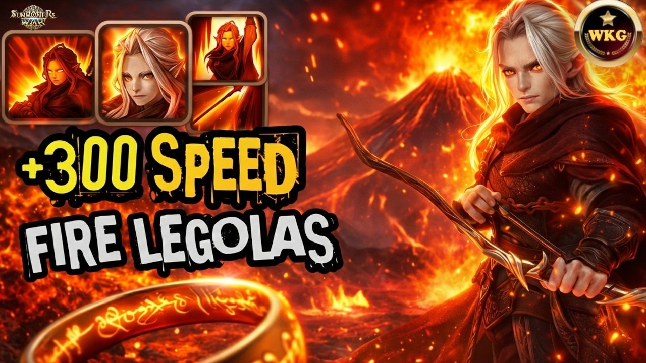 NEW COLABS MONS! BROKEN FIRE LEGOLAS IN RTA SUMMONERS WAR