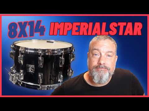 A Snare Drum That Should Have Been A Vintage Tama Imperialstar 8x14 WOOD Shell Snare Drum 