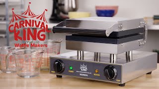 carnival king waffle maker