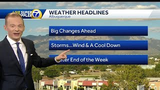 Big weather changes will be sweeping in!