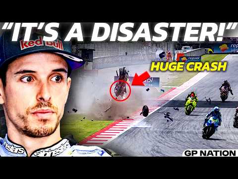 Alex Marquez Taken To Hospital After HORROR CRASH At The Catalan Grand Prix! | MotoGP 2026