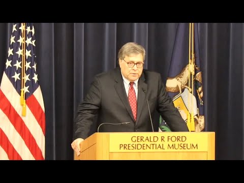 AG Barr’s Remarks on China Policy at the Gerald R. Ford Presidential Museum